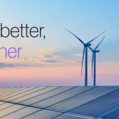 Even better, together with solar panels and wind turbines