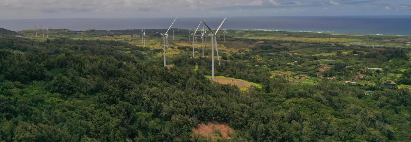 More impactful clean energy solutions (AES Hawaii Wind)