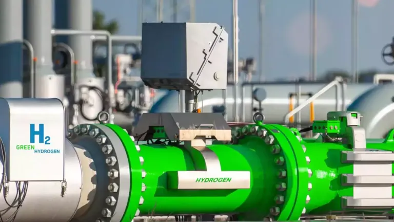 Green Hydrogen Tank and Pipe