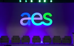 AES Presentation Stage with Chairs