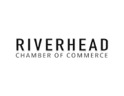 Logo of Riverhead Chamber of Commerce with the text 'Riverhead Chamber of Commerce' in bold, black letters on a white background.